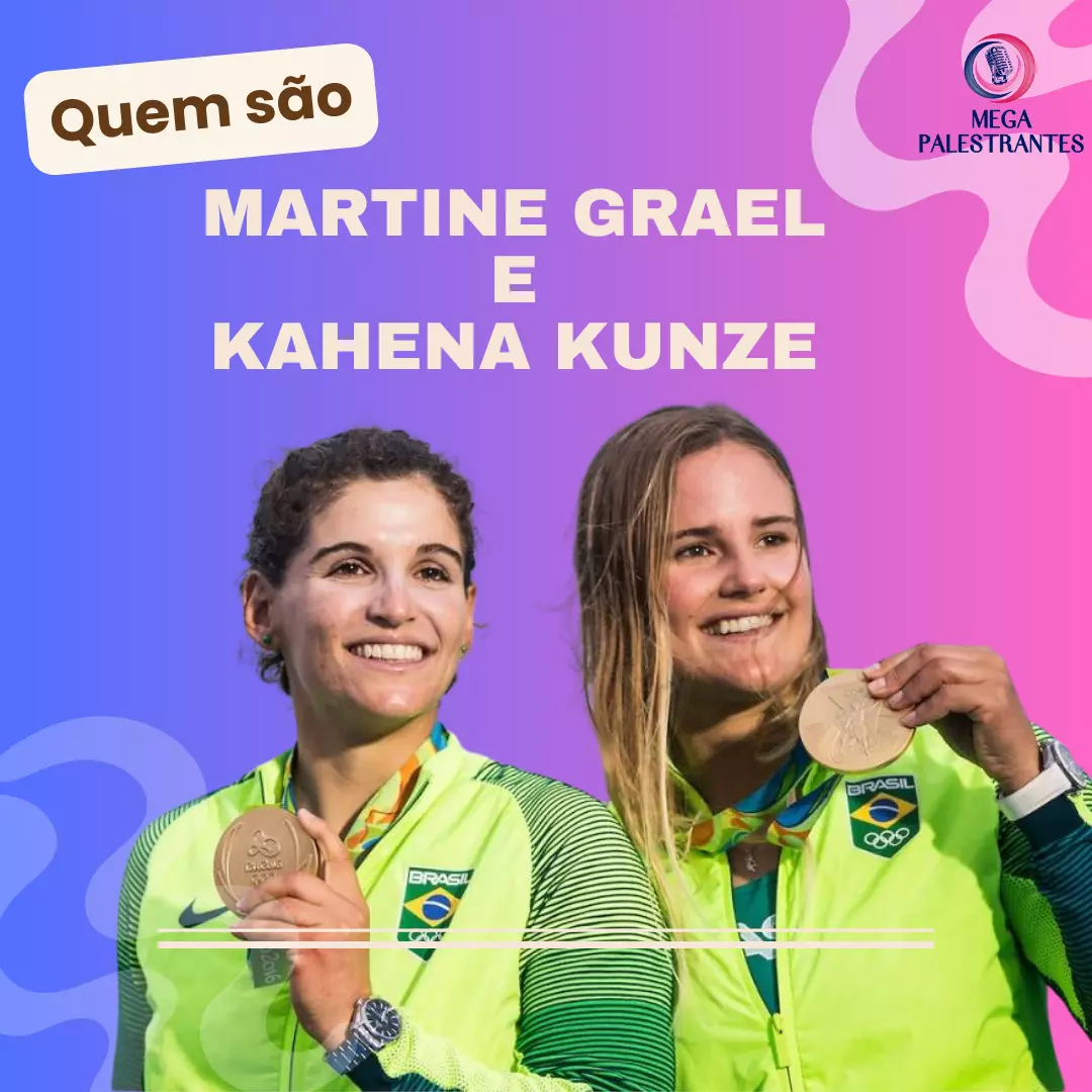 Martine Grael e Kahena Kunze